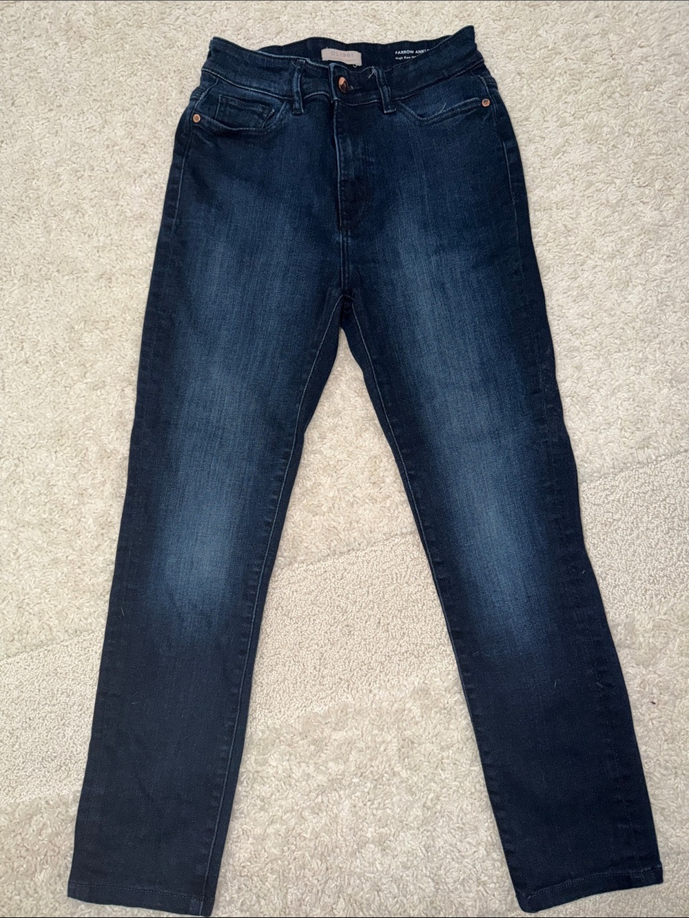 DL1961 Farrow Ankle High Rise Instasculpt Skinny